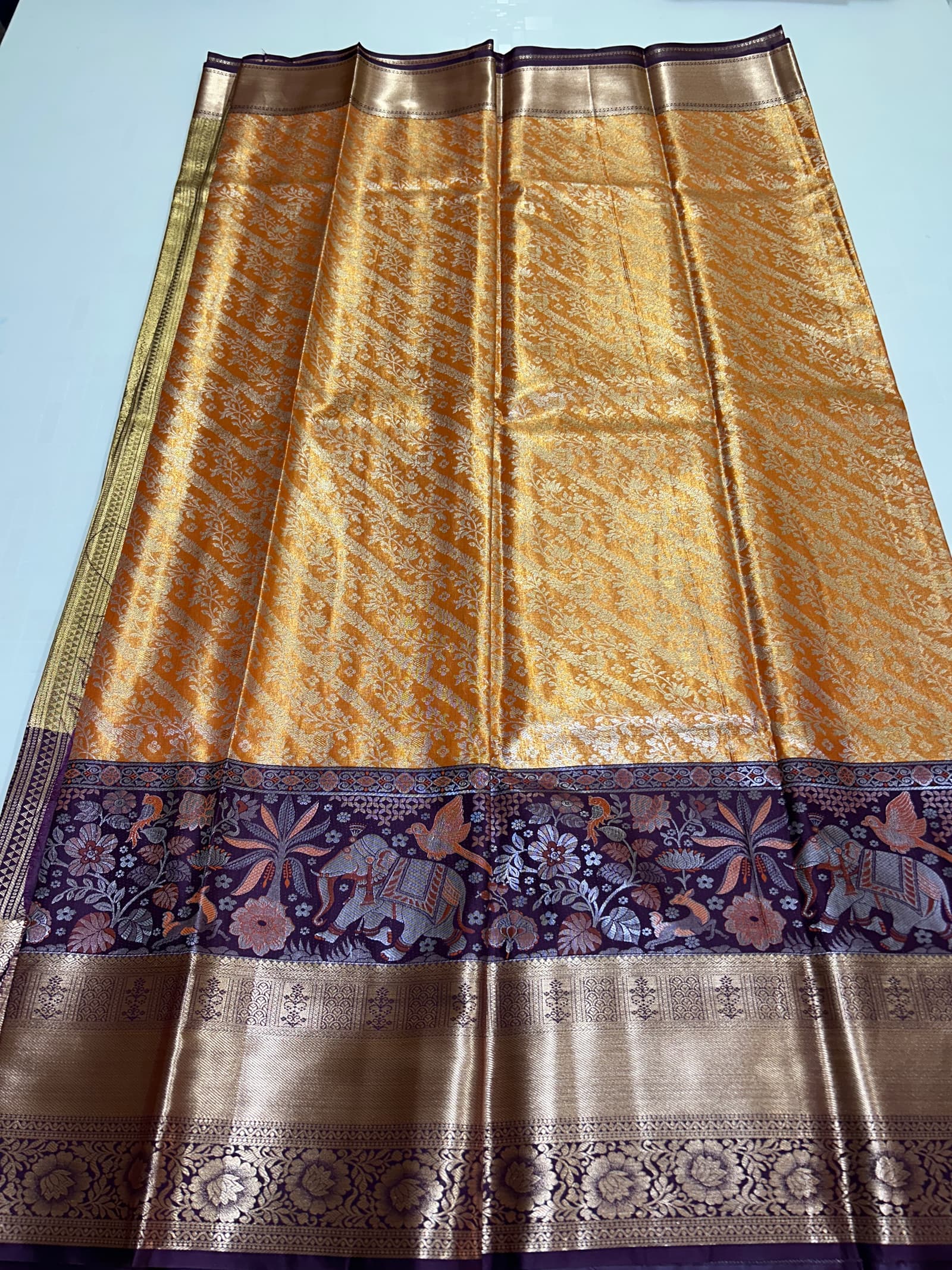 Premium Zari Saree Design