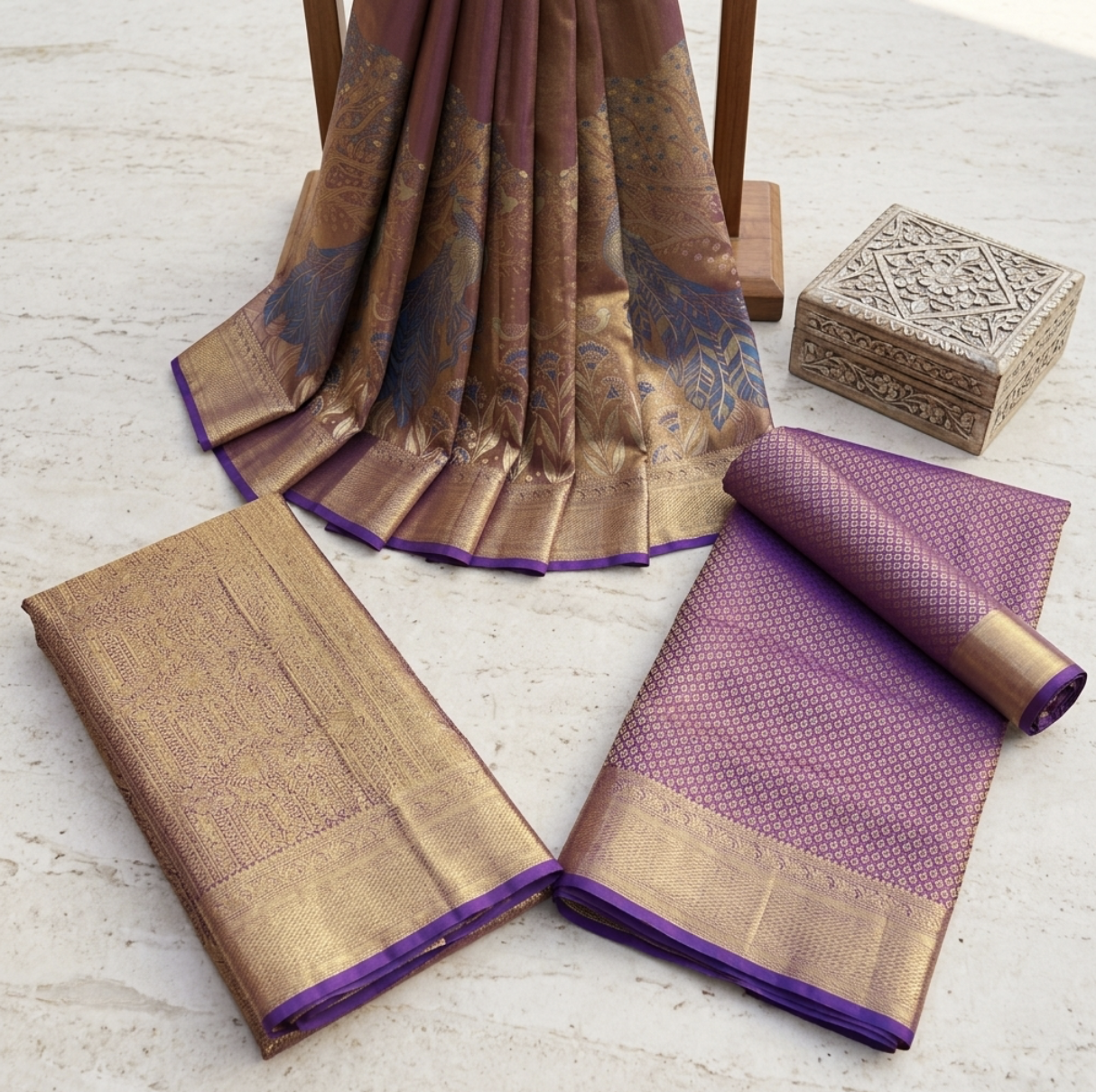 Premium Zari Saree Blouse