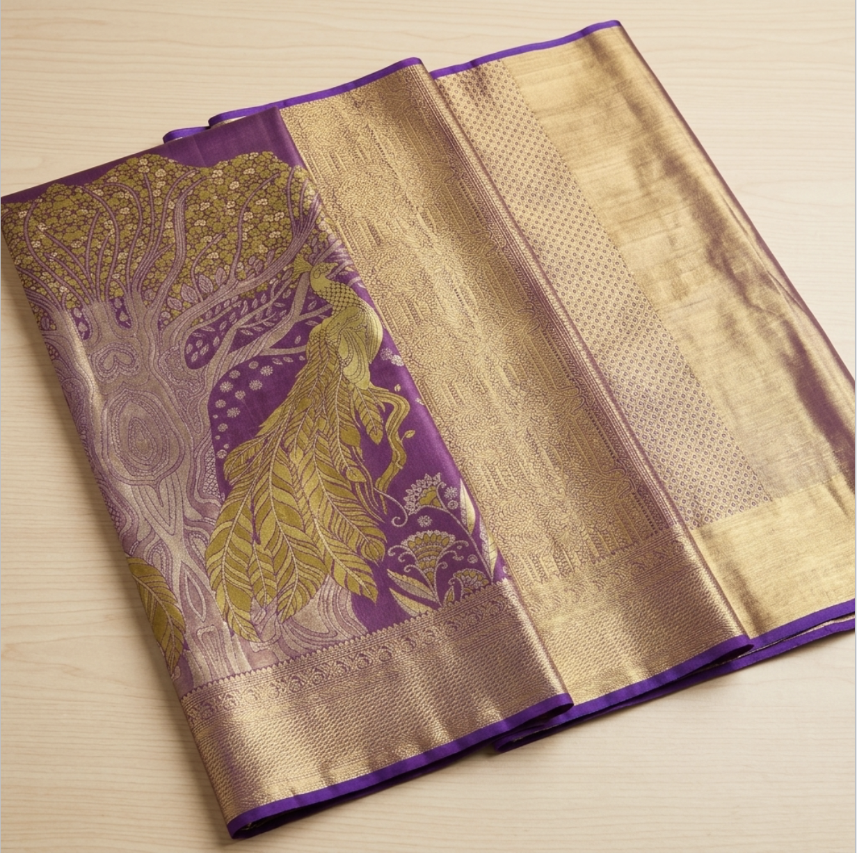 Premium Zari Saree Design