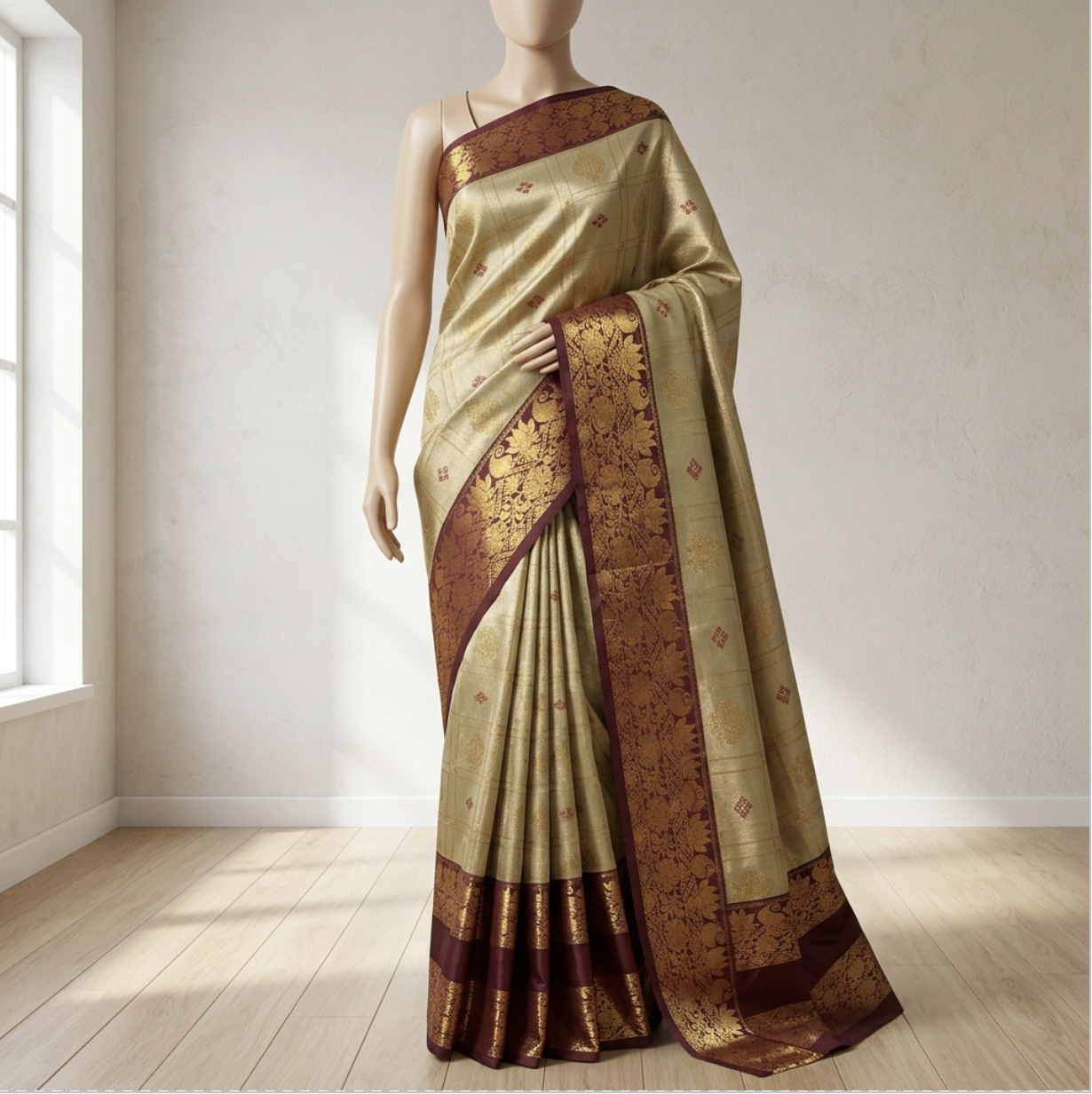 Premium Zari Saree