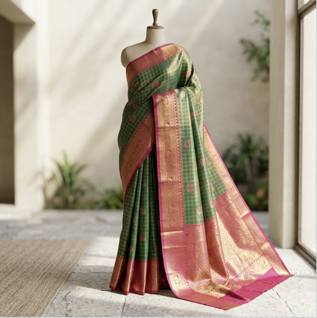 Premium Zari Saree