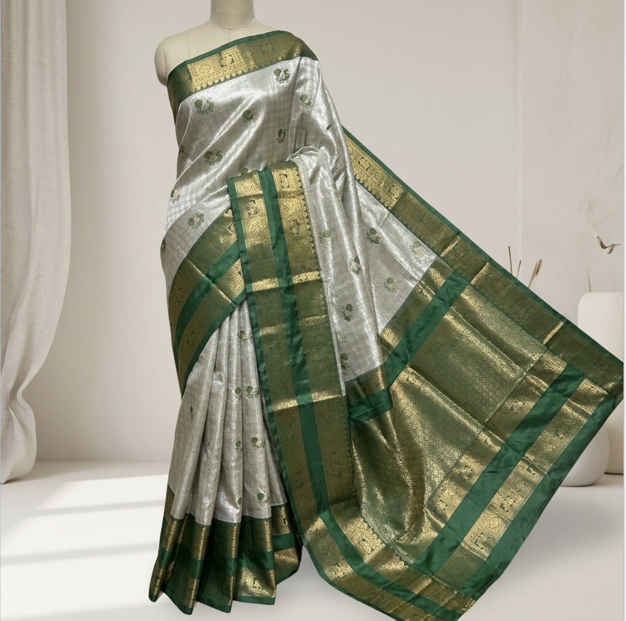Premium Zari Saree