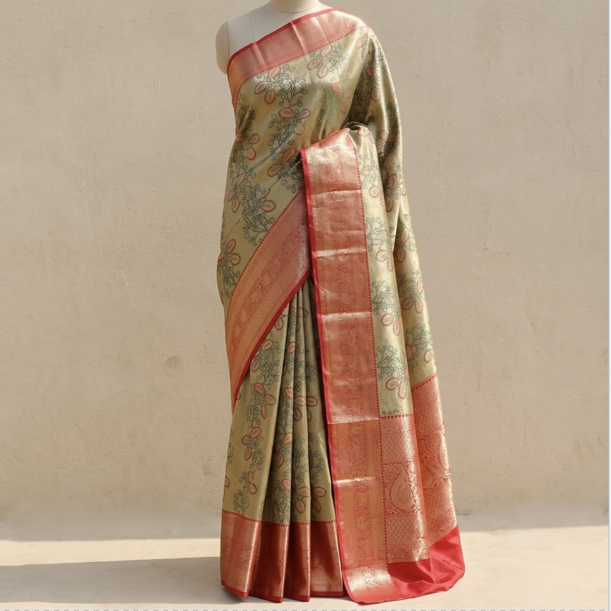 Premium Zari Saree