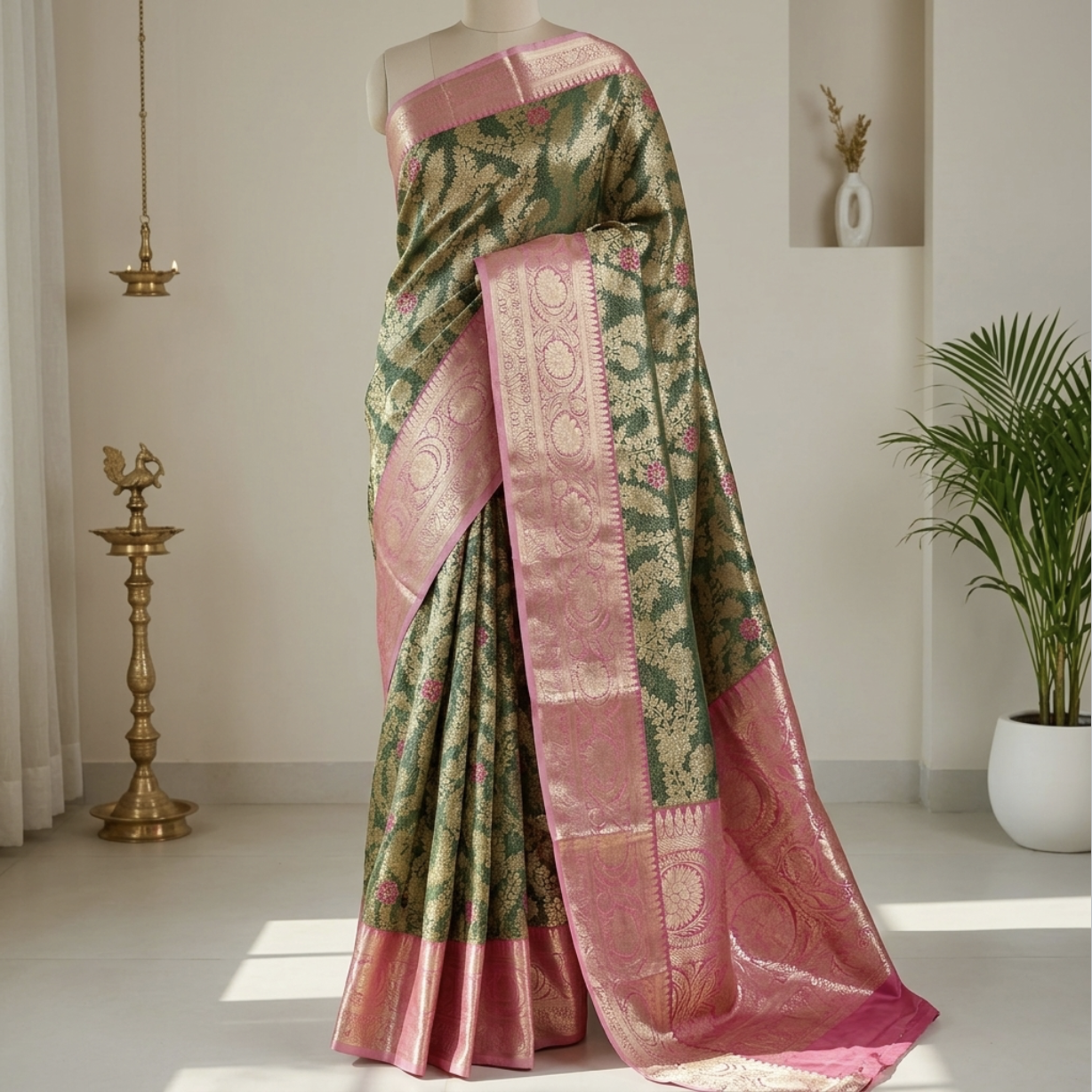 Premium Zari Saree