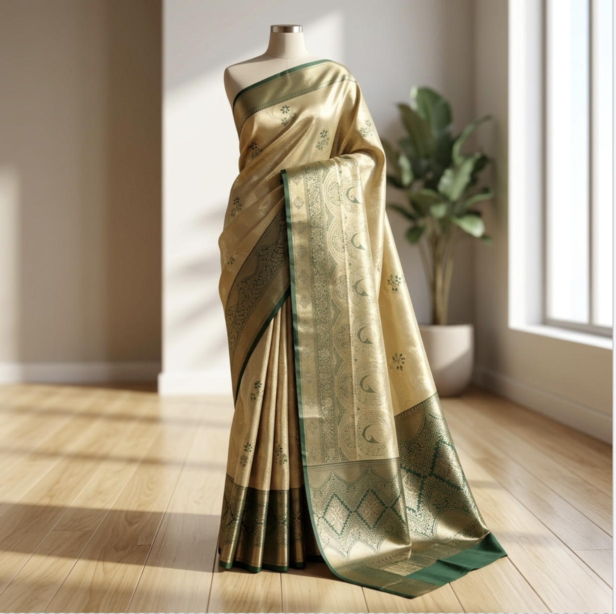 Premium Zari Saree