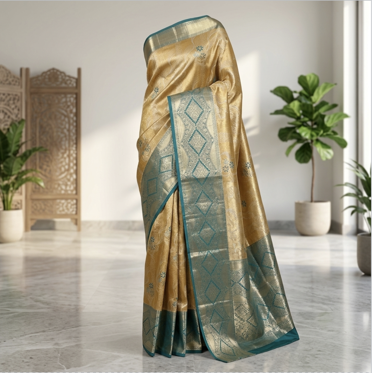 Premium Zari Saree
