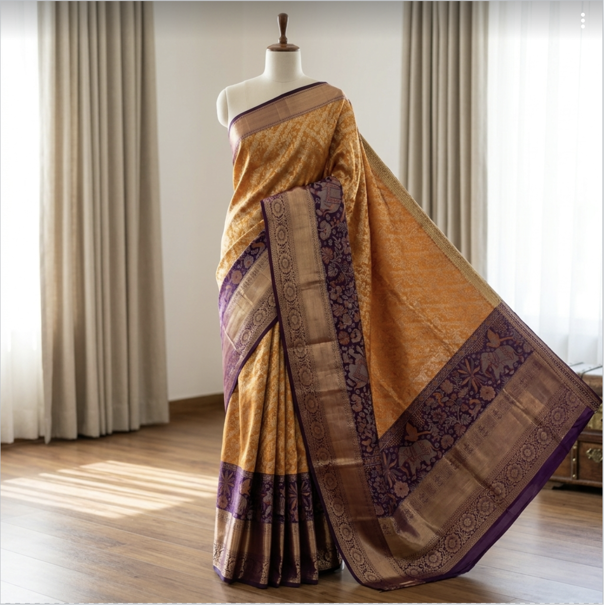 Premium Zari Saree