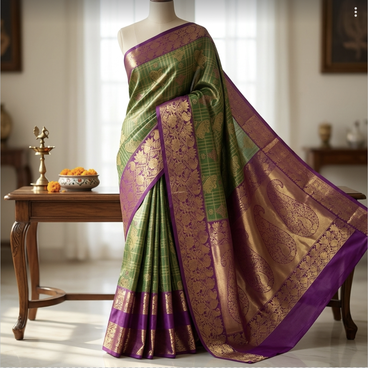Premium Zari Saree