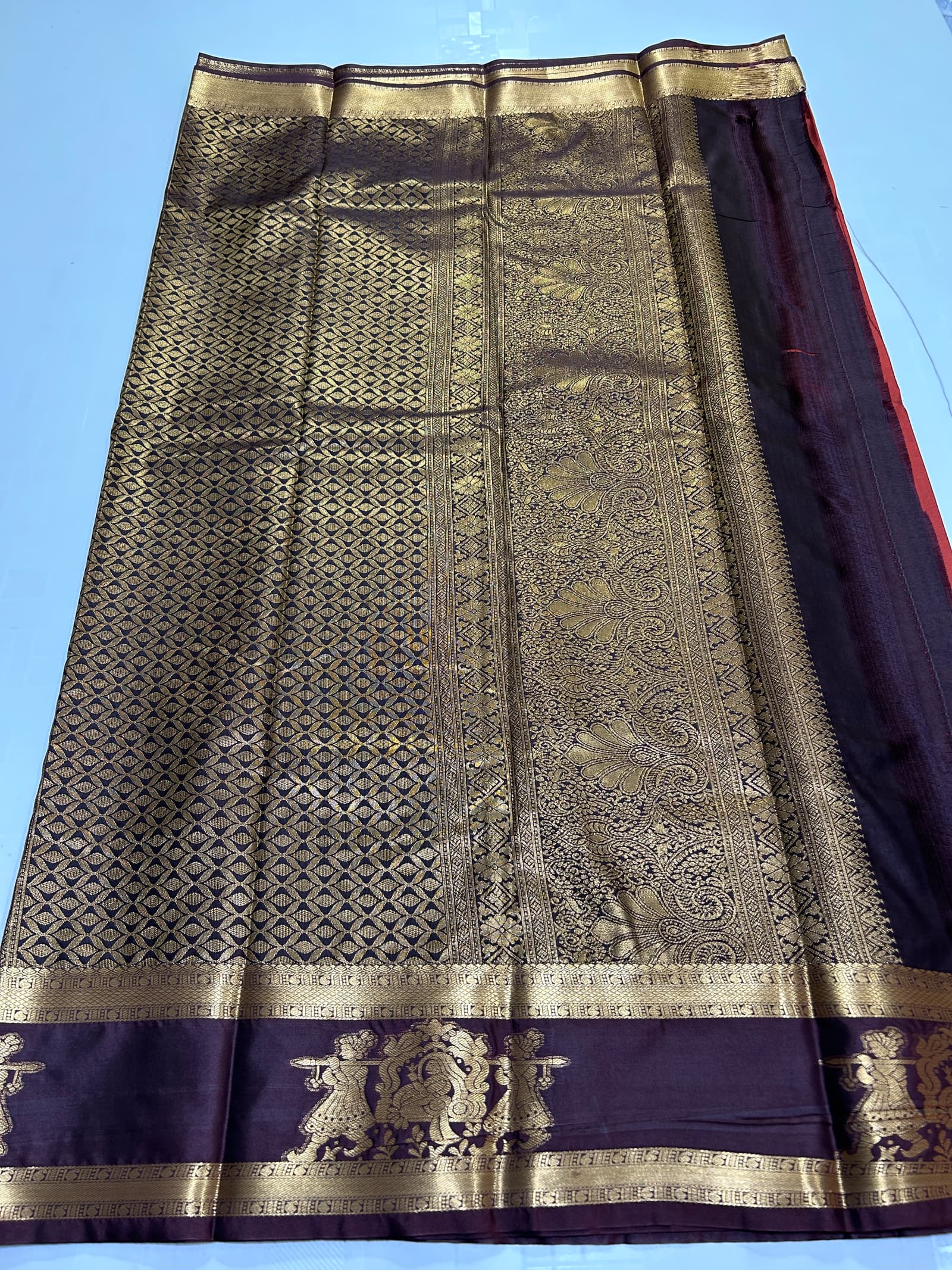 Premium Semi Silk Saree loose end