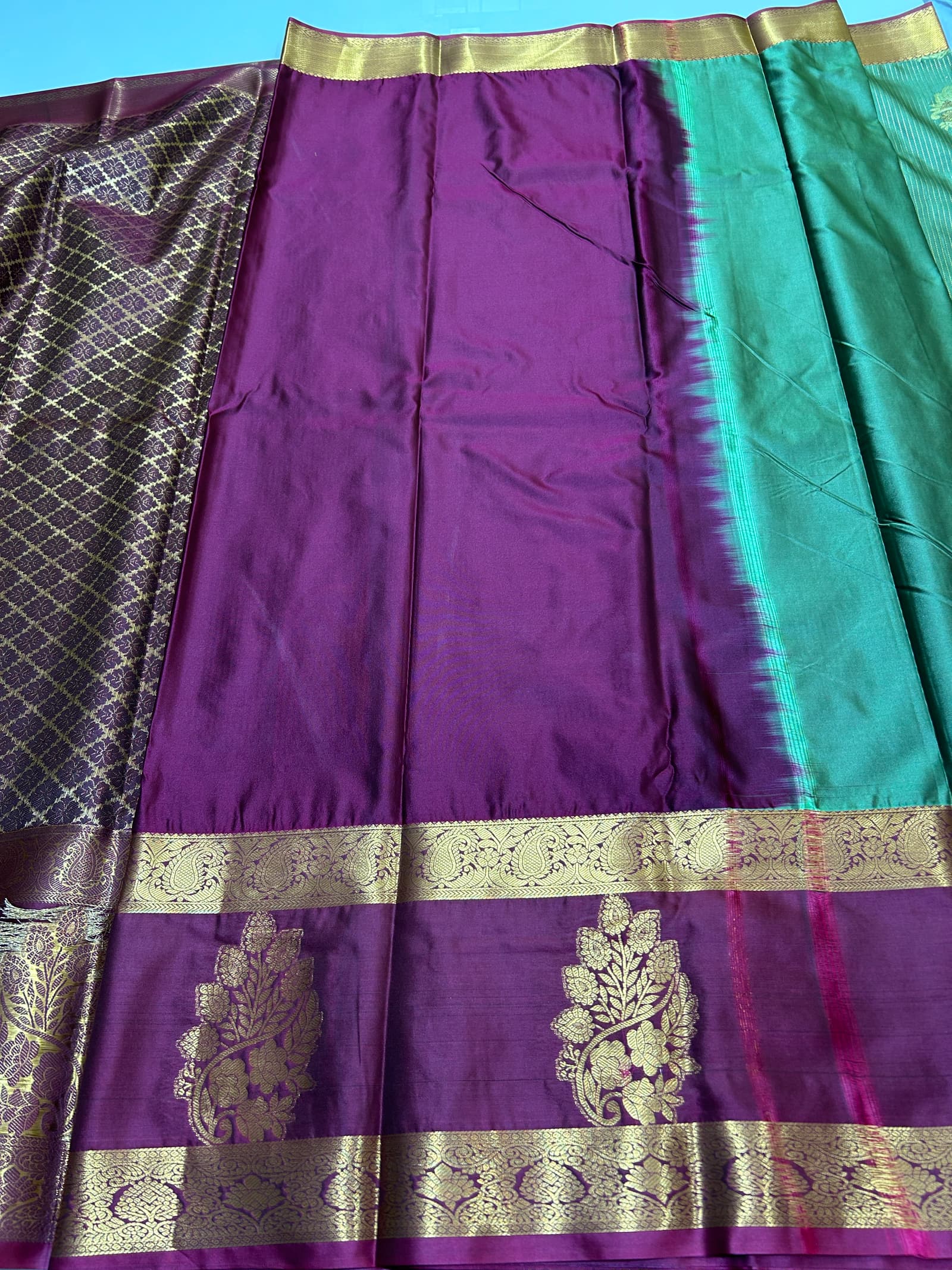 Premium Semi Silk Saree Blouse