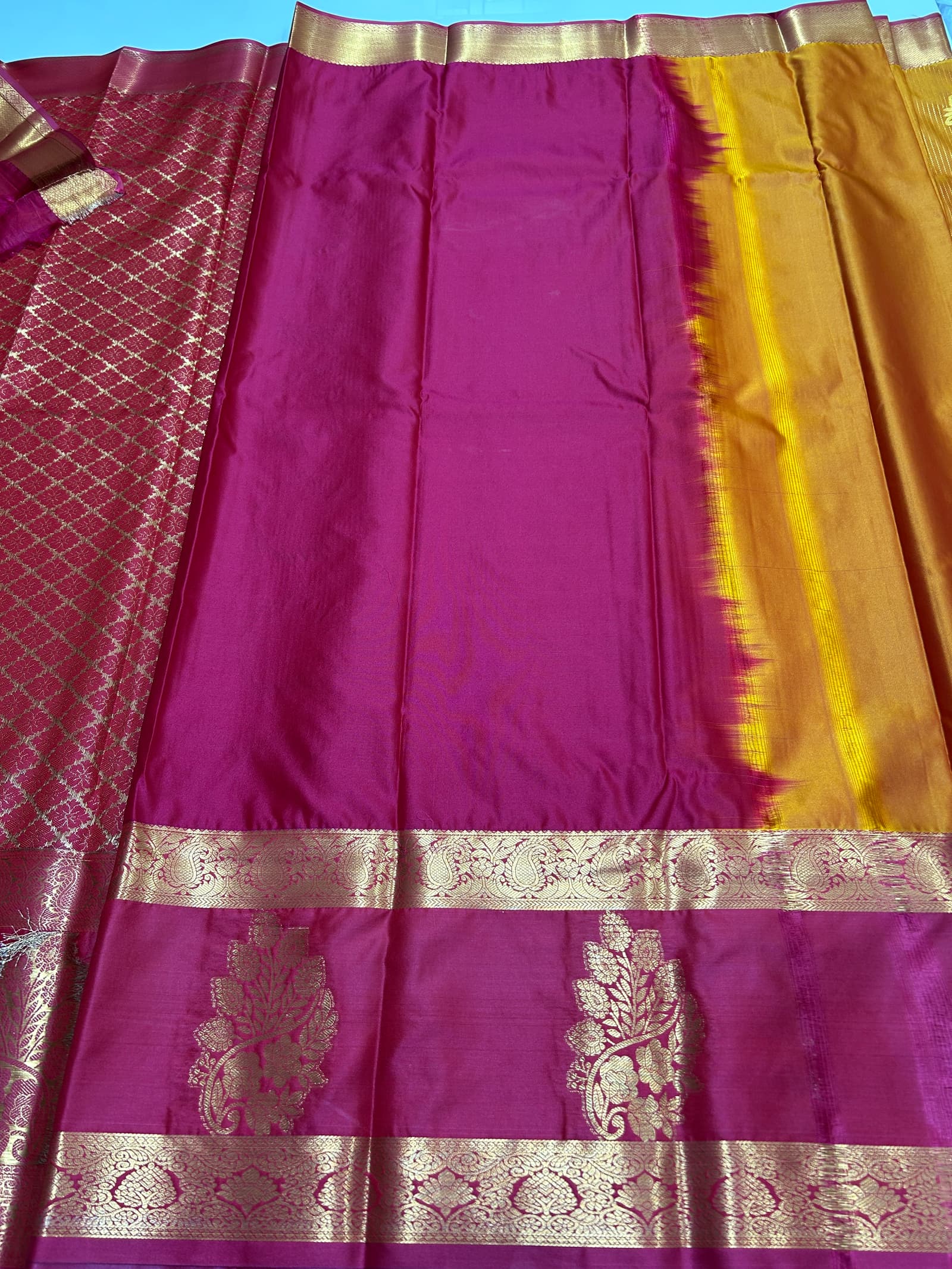 Premium Semi Silk Saree Blouse
