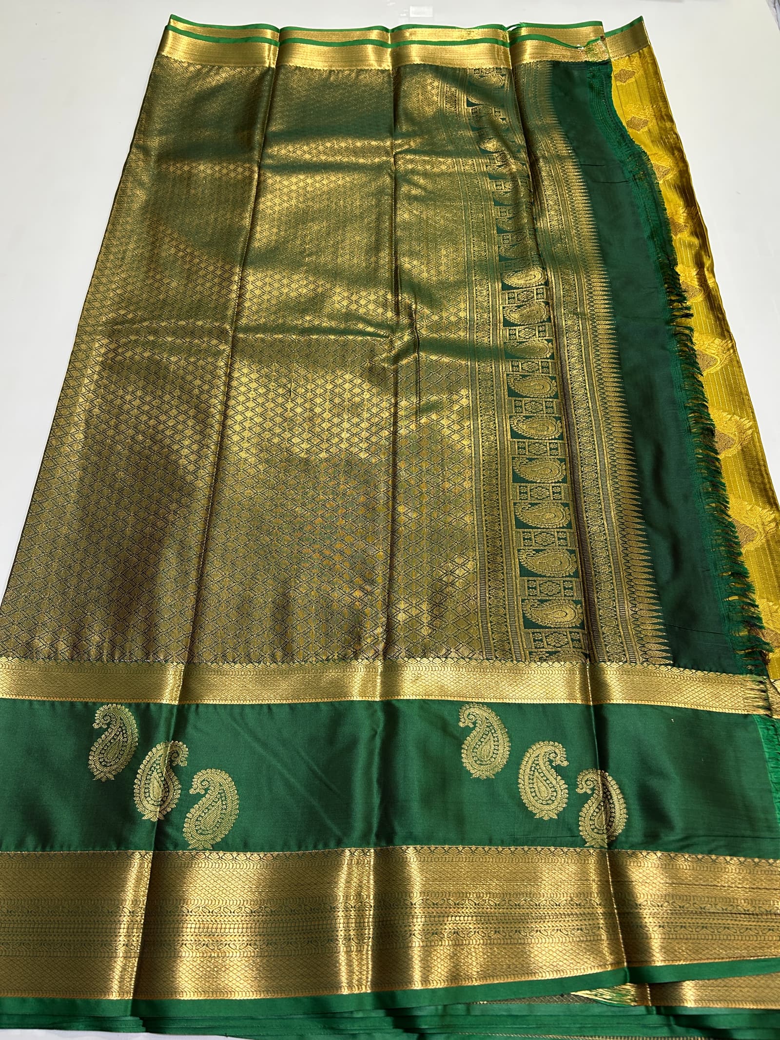 Premium Semi Silk Saree loose end