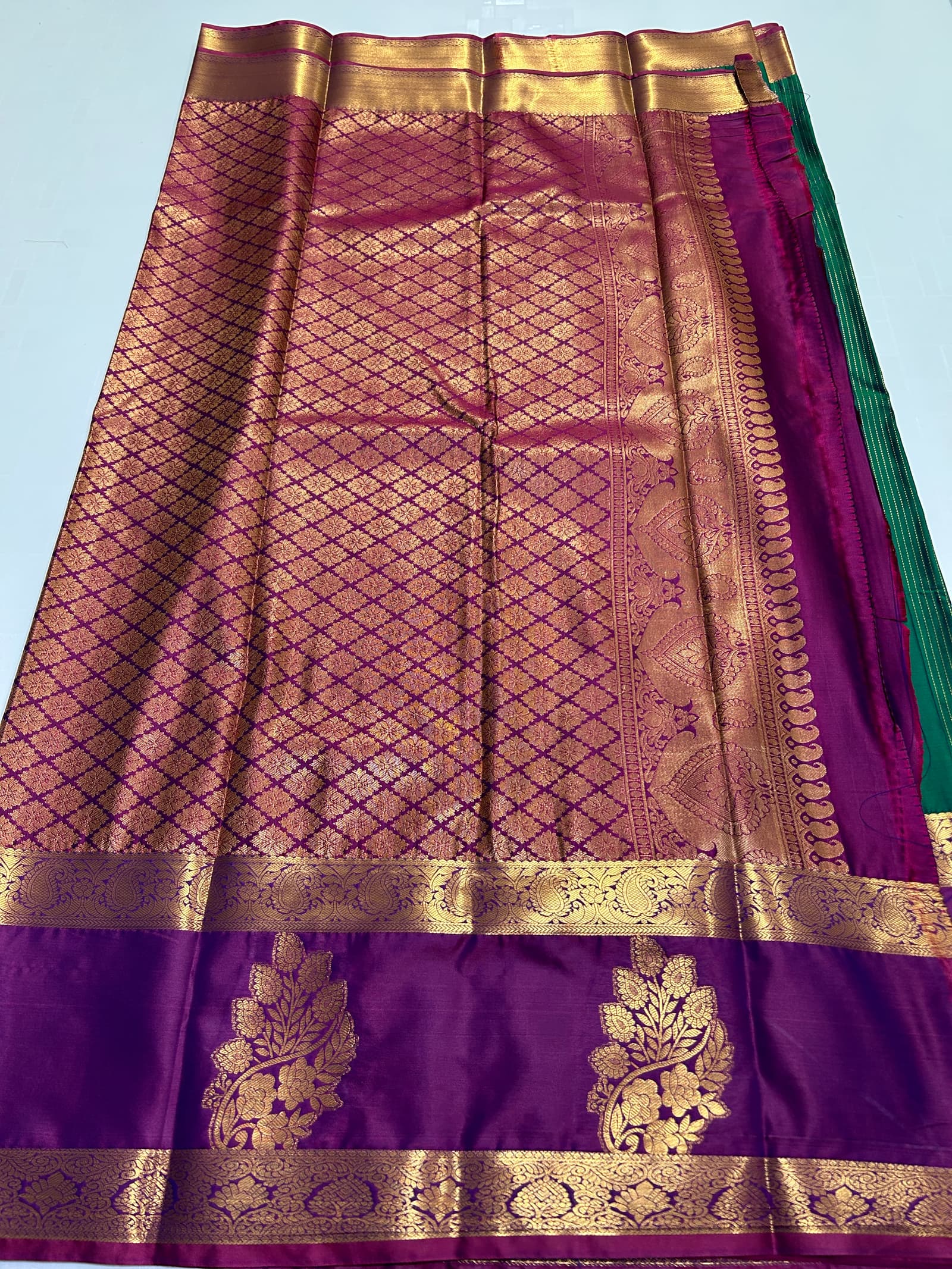 Premium Semi Silk Saree loose end